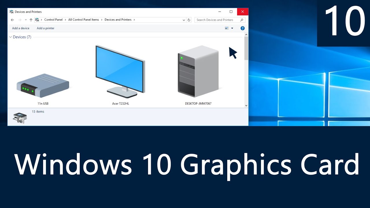 How To Check Graphics Card In Windows 10