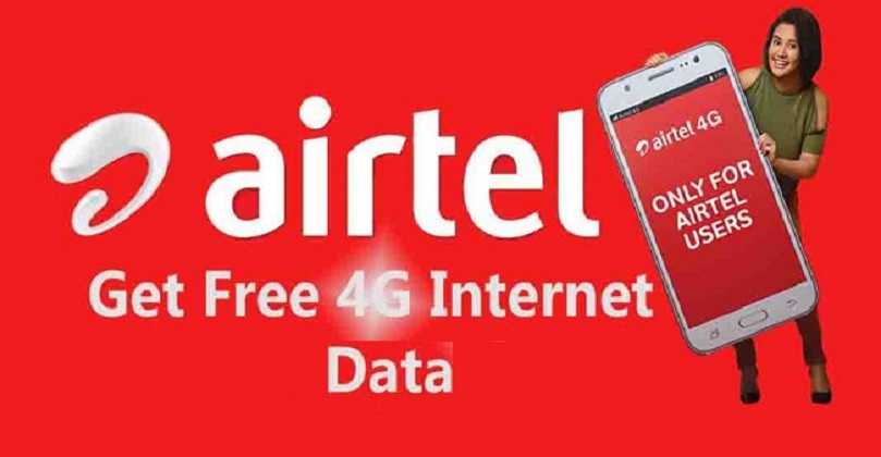 Tricks to get 10GB Airtel 4G Data for Free