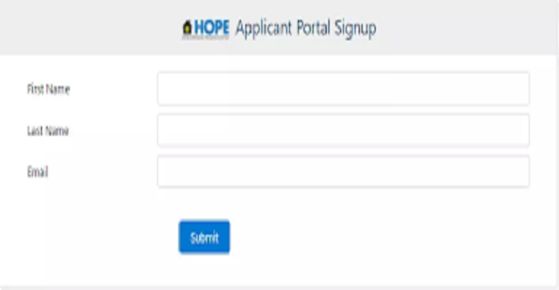 HOPE Program Application
