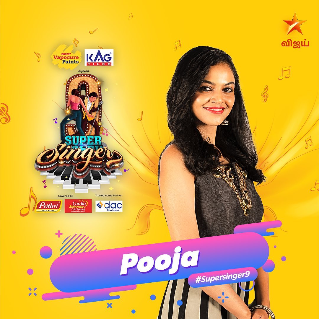 Pooja Venkat (Super Singer Vijay Tv) Images